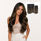 150g_clip_ins_Dark_Brown_Chestnut_Brown_Balayage_262