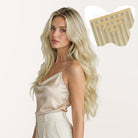 Ash Blonde / Golden Blonde/ Platinum Blonde Balayage (17/22/60) Tape-In