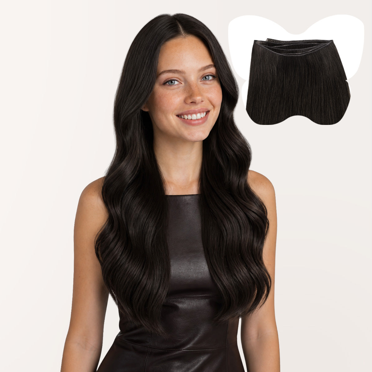 Dark Brown (2) Sew In Weft Hair Extensions